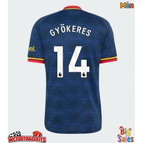 Arsenal Viktor Gyokeres #14 Replica Away Stadium Shirt 2026-27 Short Sleeve